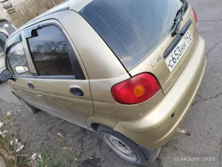 Daewoo Matiz 2007 года, 51 л.с., 120000 км, АКПП, цвет желтый, VIN: XWB4A11BV7A120173, ГРЗ С653НН142. Автомобиль не на ходу.