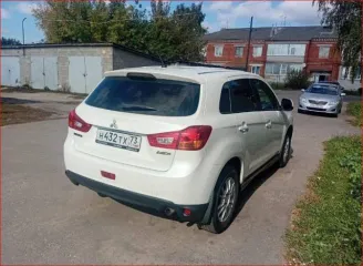Mitsubishi ASX, 2013 года, 140 л.с., VIN: JMBXTGA3WEE705459, марка и модель ТС: Mitsubishi ASX 1.8, категория ТС: B, год изготовления: 2013, кузов: JMBXTGA3WEE705459.