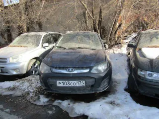 Lada Kalina 219410, 2013 года, 81 лс. Автомобиль легковой, марка LADA 219410, модель LADA KALINA, VIN: XTA219410E0010834, гос. рег. номер: Р103СО174, год изготовления: 2013, коробка передач механическая.