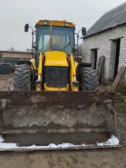 Экскаватор-погрузчик колесный JCB-4CX, модель JCB-4CX, двигатель № SB40066U2105307, мощность двигателя 100.9 л.с., цвет желтый, 2007 г.в., г.р.з. 8539PO78. Находится на территории завода в г. Торжок.