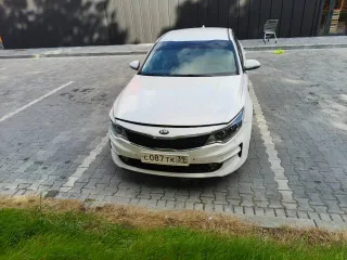 Kia Optima 2016 года, 150 лс, 440960 км, АКПП. Автомобиль марки KIA TF (OPTIMA), год выпуска - 2016, тип двигателя – бензиновый, тип ТС /категория ТС - легковой, цвет: белый, идентификационный номер (VIN) XWEGU411BG0000697, мощность двигателя, - 110 кВт/149,56 л. с., рабочий объем двигателя - 1999…