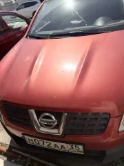 Nissan Qashqai 2008 года, 2.0 NAVI P, VIN SJNFBNJ10U1232076, номер М072АА35, цвет темно-красный
