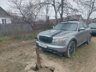Infiniti FX 35, 2003 года, 280 лс, АКПП, автомобиль легковой, модель: FX 35, VIN: JNRAS08W73X208198, гос. рег. номер: Е530МК07, год изготовления: 2003.