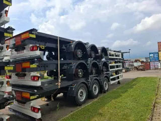 Полуприцепконтейнеровоз HASTRAILER PROCON 3 axles, 2024 года, специализированный, NP9FCC08FR1314014.