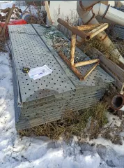 Лоток перфорированный оцинкованный 600х50х3000 в количестве 52 шт. Лоток неперфорированный оцинкованный 300х50х2500 в количестве 166 шт. Лоток перфорированный оцинкованный 400х50х3000 в количестве 25 шт. Аппарат ГКК-1-1-1-1,5-0,07-У. Изготовитель ООО "ПТИМАШ", зав. № 25. Аппарат…