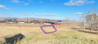 Земельный участок, кадастровый номер 24:04:0301001:10398, адрес: Красноярский край, Березовский район, Есаульский сельсовет, п. Ермолаевский Затон, площадь 600 кв.м