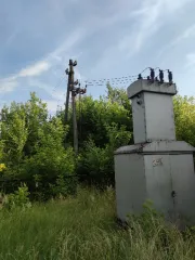Оборудование очистных сооружений и электроснабжения Песчанский ЗСКД
 Иловые площадки
Канал. Нас. Станция очистных сооружений
КНС бытовых пром.стоков
Контактный резервуар (5х2х2 м)
Насос К 100-65-200 3гр.
Насос с эл.двигателем СД (НС 100-4000)
Подстанция КТП – 2 (2 шт)
Сети водоснабжения очистных…