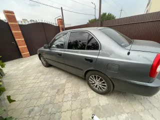 Hyundai Accent, 2008 Транспортное средство - HYUNDAI ACCENT VIN: X7MCF41GP9M215871, 2008 год выпуска, цвет серый темный