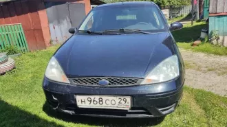 Ford Focus  
VIN X9FAXXEEDA4G26595  
2004 г.в.  
ГРН Н968СО29  

Автомобиль в нерабочем состоянии: не работает сцепление, нет тормозов и аккумулятора. На ключ не закрывается, сигнализации нет.