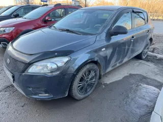 KIA CEED, VIN XWEHA511AB0001660, 2011, серый, пробег 222000 км