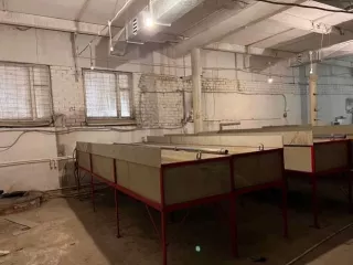 Производственная база, РТ, Буинский муниципальный район, с/п Мещеряковское. Строительство фермы по выращиванию форели по адресу д. Мещеряково Промпарк «Буинск» Буинского муниципального района, кадастровый номер 16:14:140102:762, общая площадь 1 432,0 кв.м. Административное здание, кадастровый номер…