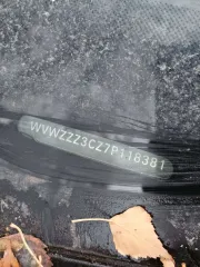 Volkswagen Passat, 2007, черный, VIN: WVWZZZ3CZ7P118381, ПТС: 77ХА909538, г/н: Е084АХ977, разрешенная максимальная масса 2270 кг, масса без нагрузки 1735 кг.