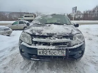 Автомобиль Lada Granta, 2012 года выпуска, VIN XTA219000C0075599, цвет сине-черный, ПТС серия 63 НР №541184 от 21.08.2012. Имущество в залоге у АО «Т-Банк».