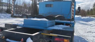 Грузовой бортовой автомобиль ЗИЛ-43360, 2007 г.в., VIN XTZ43336073496353, синий. Пробег: 113923 км. Наличие ПТС: есть.