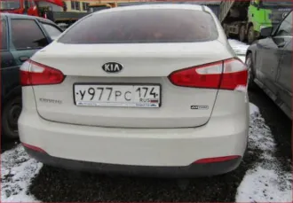 Kia Cerato, 2013 года, 130 лс, 174326 км, АКПП, Автомобиль легковой. Марка KIA CERATO, дата выпуска 2013 г., цвет серебристый, регистрационный знак У977РС174, технический паспорт серия 77ХА номер 164592, VIN-номер XWEFX411BD0001230.
