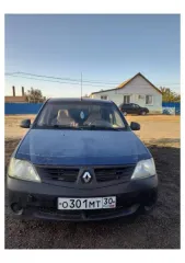 Renault Logan, 2006 года, 87 лс, 179755 км. Автомобиль легковой, марка: RENAULT, модель: LOGAN SR, VIN: X7LLSRAHH6H049808, гос. рег. номер: О301МТ30, год изготовления: 2006.