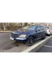 Chrysler Pacifica, 2003, синий. VIN: 2C4GM68414R512102. Регистрационный знак: В400ВО977. Свидетельство ТС № 9949291166, ПТС № 39ТХ016183.