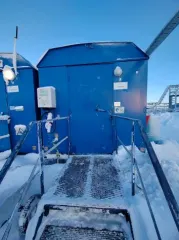 Здание мобильное Италмас Душевая ЯНАО Тазовский район территория Тазовского НГКМ