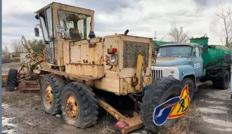 Автогрейдер ДЗ-143, заводской №891215, 1989 г.в. (Залог УФНС России по Самарской области).