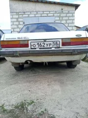Ford Granada 1981 года. Автомобиль легковой, марка: Ford, модель: Granada, VIN: отсутствует, Номер кузова: GАGFАS288480, гос. рег. номер: О162УР58, год изготовления: 1981.