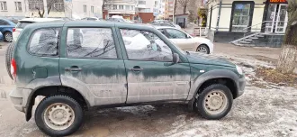 Chevrolet Niva 2011 года выпуска, модель 212300-55, VIN X9L212300C0378195. Двигатель: бензиновый, модель 2123, номер 0391595, объем 1690 см³, мощность 79.6 л.с. (58.5 кВт). Цвет кузова — темно-зеленый металлик. Снаряженная масса — 1410 кг. Осмотр по адресу: Республика Башкортостан, г. Уфа, ул…