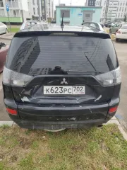 Mitsubishi Outlander 2008 OUTLANDER 2.4 Черный, VIN JMBXTCW5W9Z006075, год выпуска 2008, гос. номер К623РС702.