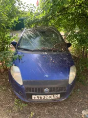 Fiat Grande Punto 2006, VIN ZFA19900001059022. Автомобиль находится по адресу Ставропольский край, с. Прасковея, ул. Февральская, д. 3. Ознакомление с имуществом по предварительной записи по номеру +79187579155.