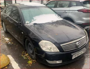 Легковой автомобиль Nissan Teana, цвет: темно синий, г/н: Е898УВ/190, 2006 г.в., VIN JN1BAUJ31U0002084