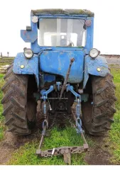 Трактор МТЗ-50 1970 года выпуска, синий. Двигатель № 268, госномер 3948 ХЕ 24.