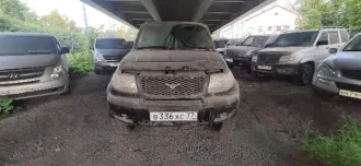 UAZ PATRIOT 2013 Продажа транспортного средства Легковые автомобили UAZ PATRIOT, идентификационный номер (VIN) – XTT316380D0015135 
Марка: UAZ 
Модель: PATRIOT 
Привод: Полный 
Объем двигателя: 2235.0 
Мощность двигателя: 113.6 
Экологический класс: четвертый 
Пробег: 244124 
Государственный…