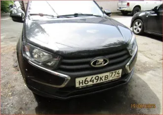 Автомобиль легковой, марка: LADA GRANTA 219140, модель: LADA GRANTA 219140, VIN: XTA219140P0480285, гос. рег. номер: Н649КВ774, год изготовления: 2023