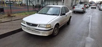 Nissan Sunny 1999 легковой седан NISSAN SUNNY, 1999 г.в., А670ЕТ123, (VIN): отсутствует, кузов: B15-001848, цвет: белый.
