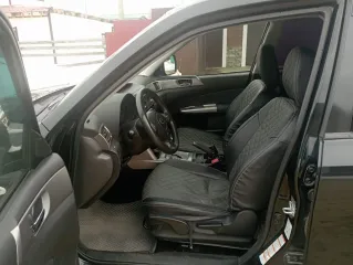 Subaru Forester 2008 года, черный цвет, VIN JF1SH5LS59G013261. Пробег 255000 км. В рабочем состоянии, на ходу.