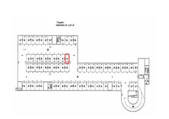 Гараж 16,1 м², Москва, Широкая улица, дом 9, корпус 2, подвал, пом. м/м 33-ком.33, кадастровый номер: 77:02:0004001:12487.