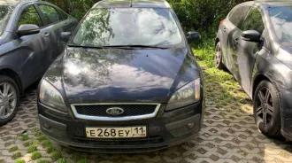 Ford Focus 2007, 125 лс, 230396 км. Легковой автомобиль, марка: Ford, модель: Focus, год изготовления: 2007, цвет: черный, VIN: X9FWXXEEDW7D68102, модель двигателя: QQDB 8B86656, тип двигателя: бензиновый, мощность двигателя, л. с. (кВт): 125 (91.9), рабочий объем двигателя, куб. см: 1798…
