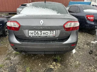 Renault Fluence 2011 автомобиль марки «РЕНО ФЛУЕНС» государственный регистрационный знак Н063НО33 регион, 2011 года выпуска, темно-серого цвета, идентификационный номер VIN VF1LZBR0545480572, номер кузова VF1LZBR0545480572 Бывший в употреблении, правоустанавливающие документы и ключи отсутствуют…