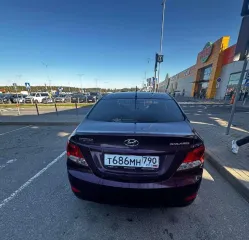 HYUNDAI SOLARIS 2014 Автомобиль легковой HYUNDAI SOLARIS 2014 года выпуска Автомобили легковые HYUNDAI SOLARIS 2014 года выпуска, VIN: Z94CU41DBDR296400, цвет кузова: фиолетовый, местонахождение: Московская обл, Пушкино, Просвещения ул, дом 12