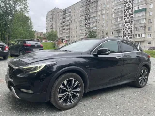 Infiniti QX30 2017 года выпуска, VIN SJKDCNH15U1058906. Осмотр автомобиля в Качканаре Свердловской области по предварительной записи по телефону +7-9221991327.