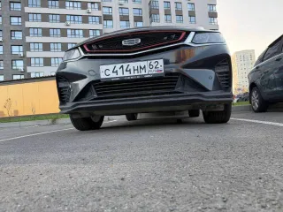 Geely Coolray 2022 года, черный цвет, госномер С414НМ62, VIN V4K8622Z0NB906754.