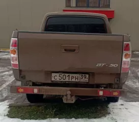 Автомобиль марки MAZDA модель BT 50 2010 г.в. VIN номер JMZUN8F120W869788. ТС без двигателя.