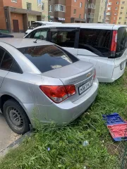 Chevrolet Cruze 2011, VIN XUFJF696JB3040831. Осмотр с 10:00 до 15:00 (местное время) по предварительной записи — тел. +79506783330 или эл. почта: v.v.prigodskiy@mail.ru. Адрес: улица Калинина, 14, микрорайон Саввино, Балашиха, Московская область.