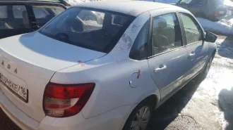 LADA GRANTA, 2023 г.в., г/н С048КЕ716, VIN: XTA219040R0975668. Вид транспорта: легковой автомобиль. Год выпуска: 2023. VIN номер: XTA219040R0975668. Марка: LADA. Модель: GRANTA.