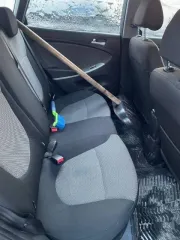 Hyundai Solaris 2014 года, 107 л.с., пробег 56018 км. VIN: Z94CT51CADR096096, государственный номер С371НВ716.