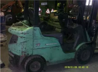 Автопоргузчик Mitsubishi FD18NT. STD. SS. , местоположение   г. Суоярви, Суоярвский р н, Республика Карелия, на работоспособность не проверялось, некомплект