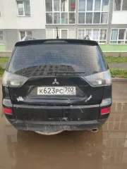 Mitsubishi Outlander 2008 OUTLANDER 2.4 Черный, VIN JMBXTCW5W9Z006075, год выпуска 2008, гос. номер К623РС702.
