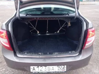 Lada Granta 2016 года, 87 л.с., пробег 168100 км. Цвет золотисто-коричневый, VIN XTA219010H0428144. Автомобиль заводится, на ходу. Имеется вмятина на задней левой двери. Находится в залоге. Местоположение: г. Уфа.