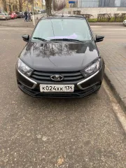 Лада Granta 2023, автомобиль LADA GRANTA, VIN: XTA219040P0918527, год выпуска 2023, цвет чёрный. Ознакомление с имуществом по месту его нахождения по предварительной заявке по тел. +7 9370985772 в течение срока подачи заявок.