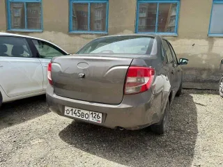 Автомобиль LADA 219010 GRANTA, 2015 г.в., VIN XTA219010F0367742, цвет золотисто-коричневый. Имущество обременено залогом.