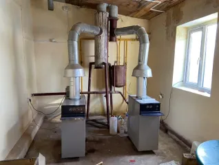 Водогрейные баки железные 150л, 2 шт