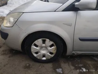 Renault Scenic 2007 года, 113 л.с., 200000 км. Легковой автомобиль, марка: RENAULT, модель: SCENIC AUC16 110 96, год изготовления: 2007, цвет: светло-серо-голубой, VIN: VF1JM1B0H37998547, ПТС: 77ТО 531160, г/н: Н090ВХ60, модель двигателя: K4MD812, тип двигателя: бензиновый, двигатель №: D135828